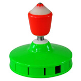 龙动力空竹 配防摔护圈 空竹 空竹专卖 初学空竹 健身器材 单头 5轴承（颜色随机）