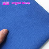 锦兔纯棉加厚帆布面料帆布布料桌布窗帘布沙发布料棉布批发坐垫面料 宝蓝