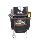 喜尔乐工具腰包帆布加厚大工具袋多功能小号挂包收纳电工工具包 .107【无腰带】
