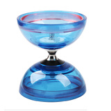 龙动力空竹 配防摔护圈 空竹 空竹专卖 初学空竹 健身器材 透明 3轴承（颜色随机）