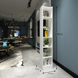 柒妖捌美家 QY BA MEI JIA中式现代简约家具时尚屏风隔断客厅欧式镂空座屏玄关屏风隔断柜 单个侧柜