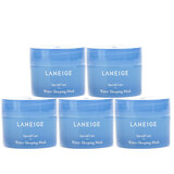 兰芝（LANEIGE） 夜间锁水修护面膜 睡眠免洗式滋养补水 女收缩毛孔紧致涂抹面膜 睡眠面膜15ml小样五瓶