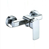 明哲浴室冷热水龙头热水器暗装淋浴龙头花洒冷热混水阀单把双控带配件 淋浴龙头MZ8813【朝下】