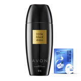AVON雅芳香体露爽身走珠液止滚男女士山茶花小黑裙腋下汗味干爽香水味 小黑裙（送面膜）