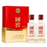 泸州老窖 国窖1573 浓香型 白酒 52度50ml*2瓶 礼盒装(防伪查询随机附带)