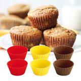 tescoma蛋糕模具麦芬烘焙硅胶模具果冻模具蛋糕纸杯 7cm