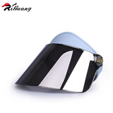 riguang遮阳帽骑行车防晒紫外线大檐遮脸百搭夏天出游钓鱼户外空顶太阳帽