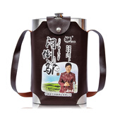 宁河源酒业60度白酒金马杆不锈钢壶清香型高度粮食原浆酒 60度 2500mL 1瓶 单瓶装