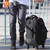精嘉（Vanguard） FLY 55T 58T 摄影包拉杆式单反相机包万向轮摄影拉杆箱双肩背包拖箱 4轮万向轮58T双拉杆