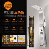 欧圣迪（OSD） 欧圣迪304不锈钢淋浴屏恒温淋浴花洒套装淋雨喷头挂墙式淋浴器 L2本色+单控5档+瀑布