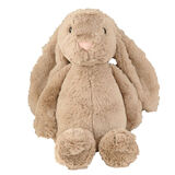 怡乐熊 大耳兔毛绒玩具小白兔公仔长耳兔儿童陪睡安抚玩偶流氓兔生日礼 棕色 50cm