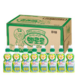 啵乐乐饮料儿童果汁饮品 韩国进口整箱24瓶8味可选Pororo波乐乐草莓牛奶 苹果味