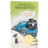 背井离乡的365天  A Year Down Yonder 进口英文原版小说  2001年纽伯瑞金奖小说 儿童经典文学课外读物 Richard Peck理查德佩克