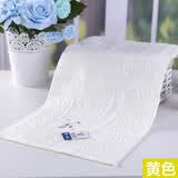 金号纯棉卡通儿童洗脸毛巾 卡通割绒幼儿园洗脸面巾儿童隔汗巾柔软 黄色