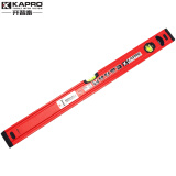 KAPRO开普路水平尺高精度铝合金加厚平水尺进口水平泡测量工具779 60cm两泡（没有磁铁）