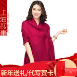 达芬奇密码 羊毛围巾女士冬季 柔软纯色围脖保暖披肩 暗红色