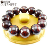 相石缘霸气20mm天然广西桂林鸡血石手链男鸡血玉手串朱砂玉石佛珠