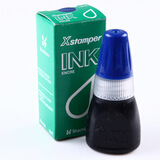 日本旗牌（Xstamper）原子印油 10ml/瓶 CS-10N 蓝色