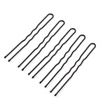 曌璇发饰日常可用 简约小发簪/簪子/U形簪/插针 U型夹盘发发夹5包一份 6cm 一包40只（5包）