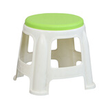 和大人  和大人 加厚塑料凳子休闲椅子 家用浴室矮凳板凳换鞋凳 小圆凳 绿色