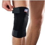 LP护膝膝部保护运动护具适用于羽毛球跑步等 均码 LP756 包覆调整型