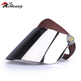 riguang遮阳帽骑行车防晒紫外线大檐遮脸百搭夏天出游钓鱼户外空顶太阳帽