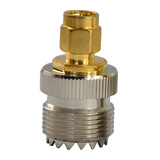 TYT SMA对讲机转接头手台天线和车载馈线连接器转换头 SMA公头转M母头