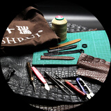 十瑞定制鳄鱼皮表带适用于浪琴万国欧米茄卡地亚凹凸接口私人定制表带 定制表带