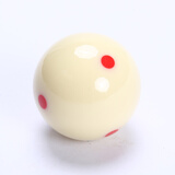 OXHORN美式黑八16彩斯诺克水晶台球 台球子 花式九球台球母球 六点黑八母球