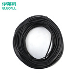 伊莱科（ELECALL）维修DIY制作使用细电线 细导线铜芯细铜丝BVR1.3毫米 黑色 10米