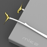 米兹MIEZ 刻字定制版金属书签比翼情侣礼盒装 生日礼物送女生结婚纪念礼物送老婆儿童节礼物文具套装