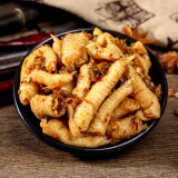 有友泡椒凤爪鸡爪休闲零食肉类辣味即食食品小吃鸡脚下酒菜熟食办公室 【酸菜味凤爪】268g-1包