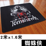 MK架子鼓地毯垫防滑垫爵士鼓隔音电子鼓毯减震垫加厚地毯垫圆形方形 方2*1.6蜘蛛侠鼓地毯