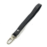 布朗克 手包用手腕绳手指绳钥匙扣锁匙扣汽车钥匙扣真头层牛皮男女Y121 长-黑色