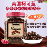 Kirkland柯可蓝美国进口提子夹心巧克力豆1530g巧克力休闲零食-至24年9月