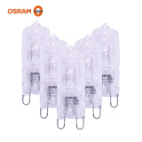 欧司朗（OSRAM）灯珠 g9插脚插泡220v 25w33w40w柏林台灯标配灯珠 40W5支装（黄光）2700K