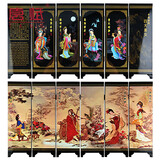 唐赋桌面屏风摆件中国特色礼物送老外北京特色京剧脸谱出国礼物伴手礼 四大美人