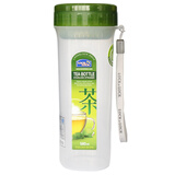 乐扣乐扣（LOCK&LOCK）lock塑料杯户外运动便携杯带茶网茶杯水杯杯子上学喝水专用PP材质 绿色 580ml