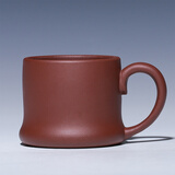 谦君紫砂主人杯原矿底槽清手工功夫茶具家用品茗杯精品带把手小杯茶缸 单只杯子