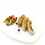 百万富翁 德国香肠小牛肉180g经典慕尼黑白香肠德式纯肉烧烤热狗儿童早餐