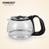 HOMEZEST咖啡过滤纸cg7213 EGCM配件玻璃壶 HD7431过滤网 滴漏组件 透明杯子 1001-1002-306玻璃壶