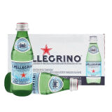 圣培露（S.Pellegrino） 意大利进口含汽水饮用水气泡水进口矿泉水整箱饮用水含气矿泉水 圣培露250ml*24整箱