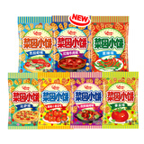 格力高（Glico）菜园小饼番茄味薄脆饼干烧烤牛肉味早餐小饼干儿童休闲零食 大菜园套餐 7包
