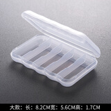 爱斗仕（ADOUS）透明收纳盒旅行随身携带包装盒烟嘴便携盒 大号