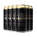 泰谷（TAGUS）欧洲原装进口啤酒 西班牙/葡萄牙进口泰谷黄啤酒 泰谷黑啤 500mL 5罐 27年3月27日到期