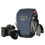 吉尼佛31107单肩摄影包佳能R5索尼a7m4尼康防水防震相机包便携三角单反包微单包 31107深蓝色