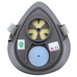 3M 3200半面具配件 382呼吸阀片 381头带组合 HF-52半面罩 3200半面具(bu不含配件)