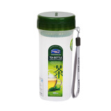 乐扣乐扣水杯户外便携防漏塑料杯子男士女生运动水杯办公家用泡茶杯茶杯 HPL935G【茶水分离】 480