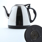佳铖 明灶电茶炉烧水壶配件茗夏电磁炉佳禄福茶具烧水壶瓷有情越雁304不锈钢小五圈四环水壶 四环水壶（单壶）