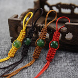 启慧捷8条壶盖绳绿珠紫砂壶绳子玻璃茶壶绳子系壶壶红绳壶盖绳 4条